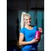 Fyra Lady Fitness Protein Shaker Bottle 700ml - BPA Free Leak-Proof with Sieve & Scale - Perfect for Whey BCAAs & Diet Concentrates - Pink Gym Cup - Buy Online on GoSupps.com