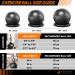 Exercise Ball Chair with Resistance Bands & Stability Base | Black 65cm Yoga Ball for Fitness, Pregnancy, Pilates | Home Gym & Office Workouts | Physio & Birthing Support - Buy Online on GoSupps.com