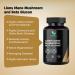 Mishas Lions Mane Supplement - Organic Lions Mane - Brain Health Support - Mushroom Support for Focus & Memory, Immune & Nervous Function System Women & Men - 60 Vegan Capsules - Buy Online on GoSupps.com