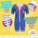 Juicy Bumbles Baby Swimsuit - Short Sleeve One Piece Toddler Swimming Costume - Boys & Girls Swimming Costume (6M-5Y) - Sailor Design - 1 Year Size - Buy Online on GoSupps.com