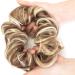 Updo Hairpiece Messy Bun Extensions - 2 Pack 50g - Brown Mix & Bleach Blonde - Buy Online on GoSupps.com