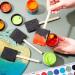 200 Pcs 2 Foam Brushes Set with Wood Handle for Painting - Ideal for Acrylics, Stains, Varnishes, DIY Crafts - Sponge Paint Brushes for Classroom, Students, Kids (Black) - Buy Online on GoSupps.com