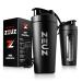 ZEITION Stainless steel Protein Shaker mug - Sport Fitness Crossfit & Training Bottle - Protein Smoothie & Protinshaker - BPA -Free - 700 ml - Matschwular