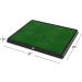 Petmaker Artificial Grass Puppy Pad with Tray - Medium Size 3-Layer System for Dog Training and Housebreaking - Buy Online on GoSupps.com