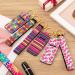 20-Piece Chapstick Holder Keychain Set with Lip Balm Holster Pouch and Wristlet Lanyard - Gold Ring Attachment - Buy Online on GoSupps.com