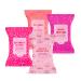 Facial Wipe Set- 4 Packs of Face Wipes Makeup Removing Wipes Soft and Hydrating Facial Cleansing Wipes infused with Aloe Green Tea Vitamin C Lavender Mint by Beauty Concepts Aloe Green Tea Vitamin C and Lavender...