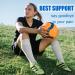 4 Pairs Copper Compression Socks for Women & Men Circulation 15-20 mmHg - Best Support for Nurses Running D-white Small-Medium - Buy Online on GoSupps.com
