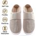Sharllen Women's Air Cushion Slip-On Walking Shoes - Beige - Buy Online on GoSupps.com