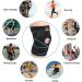Moxita Adjustable Knee Brace with Side Stabilizers & Patella Gel Pads for Meniscus Tear, ACL Injury Recovery - Medium - Buy Online on GoSupps.com