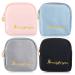 4 Pieces Sanitary Napkin Storage Bags Menstrual Cup Pouches Nursing Pad Holder Tampon Bags Period Bag First Period Kit for Girls Portable Tampon Pouches for Pads for Teen Girls Women Ladies