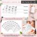 250 Pcs Disposable Lashing Bibs for Lash Extensions - White with Lash Print Design | Eyelash Extension Supplies for Nail Art, Tattoo, Medical & Personal Use - Buy Online on GoSupps.com