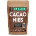 Organic Cacao Nibs | Premium Criollo Beans from Peru | 8oz Resealable Bag Cacao Nibs 8 Ounce (Pack of 1)