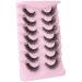 Russian Fox Eye Natural Cat Eye Strip Lashes 20MM - 7 Pairs by Winifred X3 - Buy Online on GoSupps.com