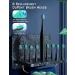Sonic Electric Toothbrush with 8 Dupont Brush Heads | Rechargeable for Adults & Kids | V-Sonic Technology | 5 Modes & Smart Timer | 3 Hours Fast Charge - Up to 60 Days - Buy Online on GoSupps.com