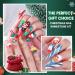 Makartt 3D Nail Jewellery Christmas Stereoscopic Snowman Reindeer Christmas Tree Christmas Socks Snowflake Holiday Nail Art DIY Nail Manicure Decorations Nail Design Accessories with Tweezers - Buy Online on GoSupps.com