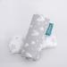 Soft Jersey Cotton Pack n Play Fitted Sheet 2 Pack - White & Grey, Unisex Mini Crib Sheets - Buy Online on GoSupps.com