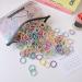 100Pcs Hair Bobbles for Girls Baby | Elastic Hair Ties Ponytail Holders | Small Seamless Hairbands for Toddlers & Kids - Buy Online on GoSupps.com