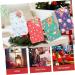 OKUMEYR 1 Set Bag Xmas Treat Bags Advent Christmas Calendar for Filling Christmas Candy Bag Paper As Shown 23X12X1CM - Buy Online on GoSupps.com