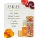 Amber Perfume Oil Roll-On by Sage- 1/8 oz Vegan & Cruelty-Free Earthy Scent Amber Blood Orange Musk - Buy Online on GoSupps.com