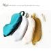 Luxury Silk Eye Sleep Mask | Satin Eye Cover for Optimal Sleep | Includes Silk Storage Bag - Black - Buy Online on GoSupps.com