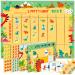 Potty Training Chart for Toddler, Girls, & Boys, Sticker Chart for Kids Potty Training, 4 Week Reward Chart, Certificate, Instruction Booklet & More, Reward Sticker Chart Kids Toilet Training Dinosaur Stickers