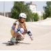 SkateWiz Kids Skateboard Protective Gear Set - Smash Roller Skating Pads 6pc - Elbow & Knee Pads with Wrist Guards L/XL Blue Purple - Buy Online on GoSupps.com