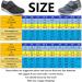 LGZY Diabetic Shoes Wide Extra Wide Fitting Adjustable Sneakers Blue - Women's & Men's Sizes - Ideal for Elderly, Swollen Feet, Plantar Fasciitis - Breathable & Comfortable - Buy Online on GoSupps.com