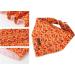 Lionet Paws Autumn Dog Bandana - Red Leaves Triangle Scarf for Small Medium & Large Dogs - Buy Online on GoSupps.com