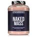 NAKED Strawberry Mass - 1 500 Calories 50G Protein Nothing Artificial. Strawberry Weight Gainer Protein Powder - 8lb Bulk GMO Free Gluten Free & Soy Free Strawberry 8 Pound (Pack of 1)
