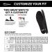 FORM Premium Insoles Ultra-Thin for Men's Dress Shoes & Boots - Size 12-12.5 Black - Buy Online on GoSupps.com