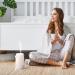 Pure Enrichment PureSpa Zen Cordless Essential Oil Diffuser - Portable & Travel-Friendly - 7.5 Hrs Lasting Aroma Diffuser - 2 Mist Settings, Optional Timer & Auto Shut-Off - Buy Online on GoSupps.com