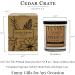 Spiced Apple Cider Candles - Scented Soy Wax Gifts for Home | Cedar Crate Market | Aromatherapy 13.5 oz Made in the USA - Buy Online on GoSupps.com