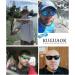 KUGUAOK Polarized Sports Sunglasses for Men - 2 Pack Black+Blue - UV Protection Goggles for Driving, Cycling, Fishing - Buy Online on GoSupps.com