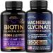 NUTRAHARMONY Biotin Collagen Keratin & Magnesium Glycinate with Glycine Capsules