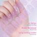 Shop Ceboic Half Hardened UV Gel Strips - 22 Self-Adhesive Nail Wraps | Long-Lasting Salon Quality Pink Purple Glitter Gel Polish for Fingers & Toenails - Buy Online on GoSupps.com