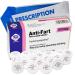 Anti Fart Joke Pill Box of Sweets - Xmas Gift Prank Birthday Card wrapper Unusual April Fools Secret Santa 40th 50th 60th 21st Rude Mens Ladies Him Her Boss