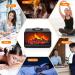 Yunyoda Aroma Diffuser with Flame Effect - 300ml Essential Oil Humidifier for Home Office & Yoga | Automatic Shut-off & 3 Brightness Settings - Buy Online on GoSupps.com