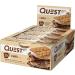 Quest Nutrition Protein Bar S'Mores - 24 Count, Low Carb Meal Replacement with 20g Protein, High Fiber, Gluten-Free - Buy Online on GoSupps.com