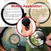 10X Small Pocket Magnifier Glass  Mini Folding Magnifying Lenses with Rotating Protective Leather Sheath for Seniors Reading  Inspection  Kids for Exploration  Elders Gift  2 3/8'' Lens Size - Buy Online on GoSupps.com