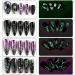 Halloween Nail Art Stickers Glow in The Dark Luminous Halloween Nail Decals DIY Nail Art Supplies for Halloween Days Luxury Pegatinas para U as Women Girls DIY Nail Decorations - Buy Online on GoSupps.com