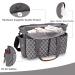 Bizcasa Baby Diaper Bag - 13 Pockets Portable Travel Handle Large Storage Space Includes Pacifier Bag - Gray - Buy Online on GoSupps.com