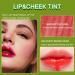 Buy 6 Colors Korean Velvet Water Lip Tint Set - Long Lasting Waterproof Lip & Cheek Tint Non-Stick Cup - International Shipping Available - Buy Online on GoSupps.com