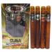 Cuba Cuba America Men 4 Pc Gift Set 1.17oz EDT Spray Black, 1.17oz EDT Spray Green, 1.17oz EDT Spray Brown, 1.17oz EDT Spray Grey