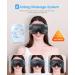 MUSICOZY Eye Massager with Heat & Vibration | Bluetooth Music Relaxation Mask for Migraines & Eye Strain | Best Gift for Women (Black - Buy Online on GoSupps.com