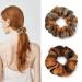 12-Piece Fall Plaid Scrunchies Set - Christmas Hair Ties for Girls & Women - Buy Online on GoSupps.com