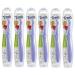 Tom's of Maine-Kids BPA-Free Toothbrush, Soft, 6-Pack (Packaging May Vary) Childrens 6 Count (Pack of 1)