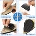 Syhood Anti-Slip Shoe Pads - 16 Pieces Unisex Black | Best Grip & Comfort for All Shoes - Buy Online on GoSupps.com