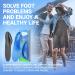 PCSSole Orthopedic Insoles for Work Leisure & Sports - Comfort Shoe Inserts for Men & Women with Flat Feet Plantar Fasciitis Heel Spur & Foot Pain - EU35-36 (23cm) - update-blue - Buy Online on GoSupps.com