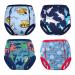 MooMoo Baby Training Underwear 4 Packs Absorbent Toddler Potty Training Pants for Boys and Girls-Cotton 2T-6T Animal Print 5T