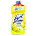Lysol All Purpose Cleaner Power & Fresh Multi-Surface Cleaner Lemon Kills bacteria even when diluted 1.2L